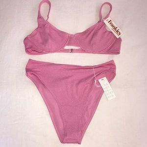 Frankie’s Bikinis Grotto Top in Afterglow